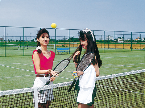 専用テニスコート